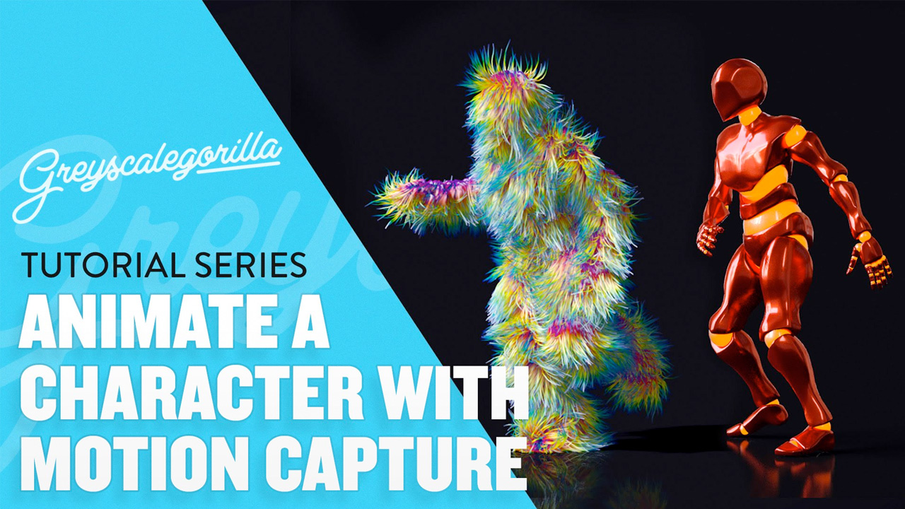 CINEMA 4D – Using Motion Capture Data to Create an Animated Character