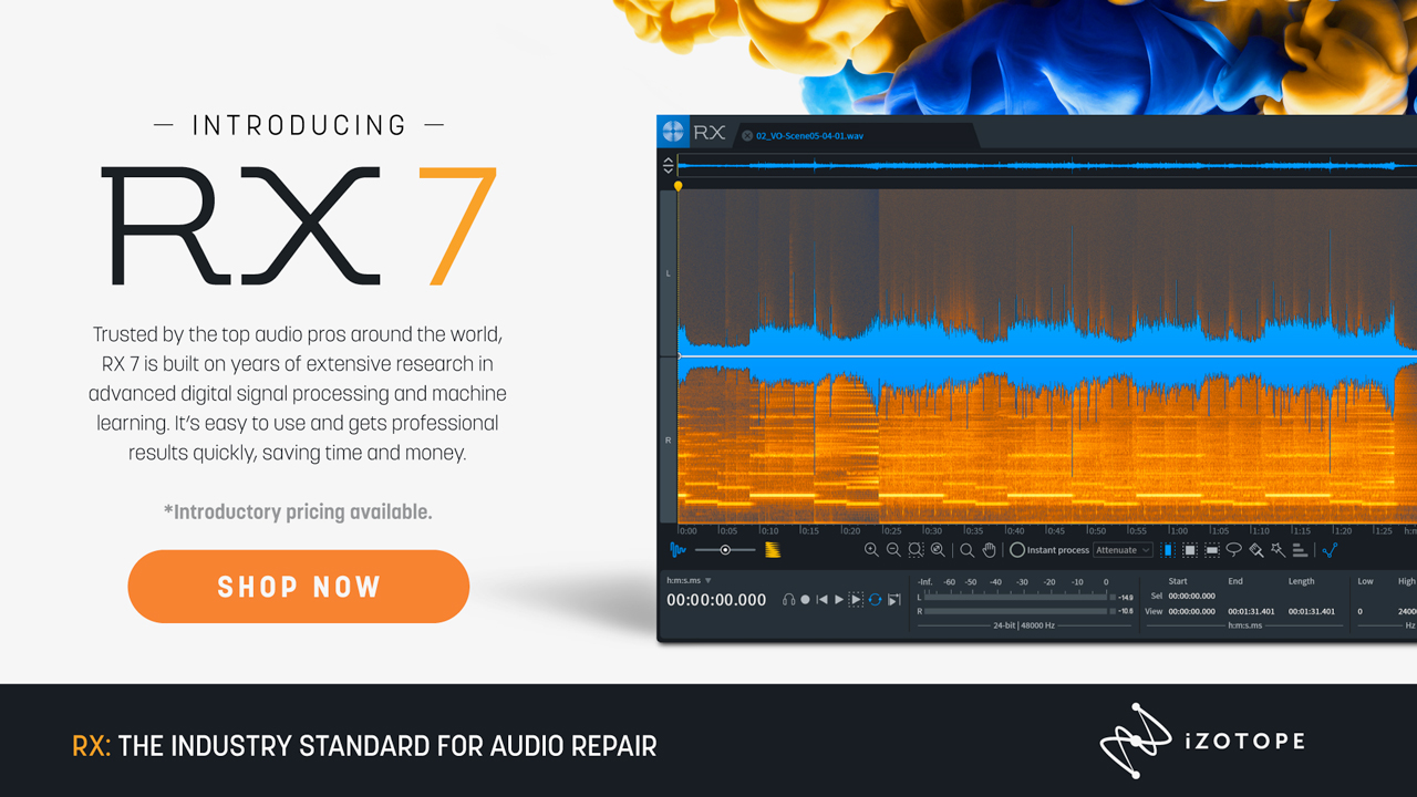 When Will Izotope Rx 7 Introduction Price Go Away